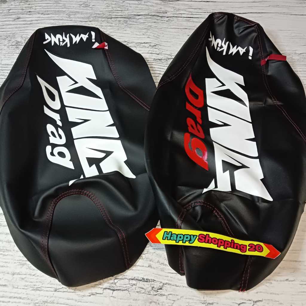 kain jok king drag Malaysia / sarung jok motor kong drag beat mio Vario scopy fu