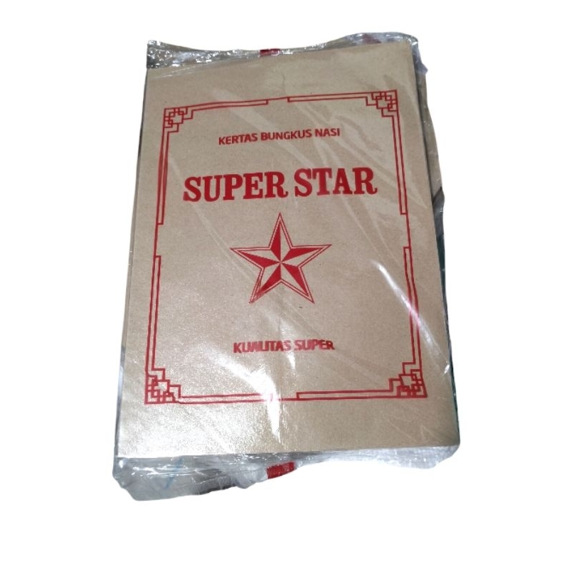 

Kertas Nasi Superstar 100 Lembar - Praktis dan Higienis