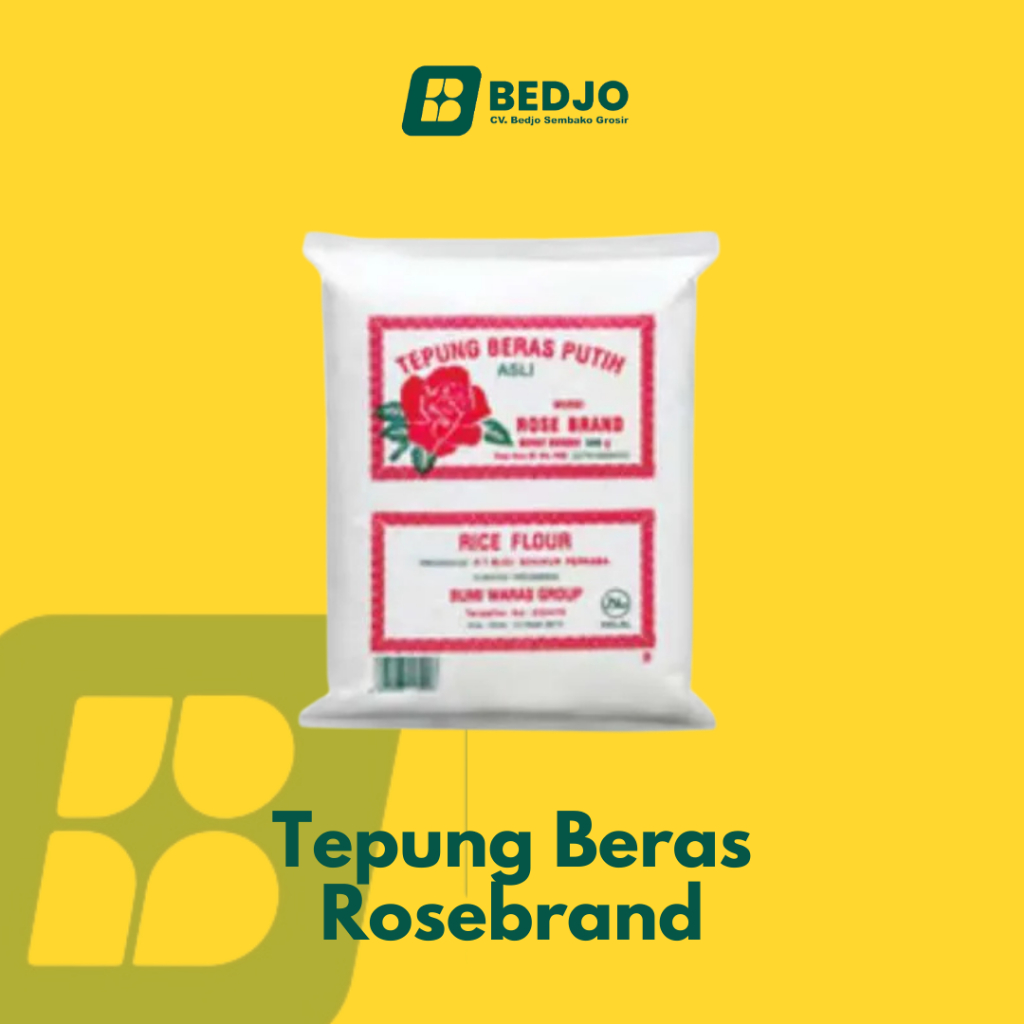 

Tepung Beras Putih Rosebrand 500G