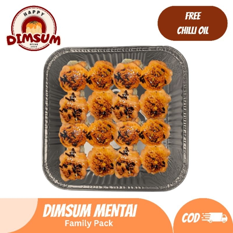 

DIMSUM MENTAI FAMILY PACK (16 PCS) FREE CHILLI OIL