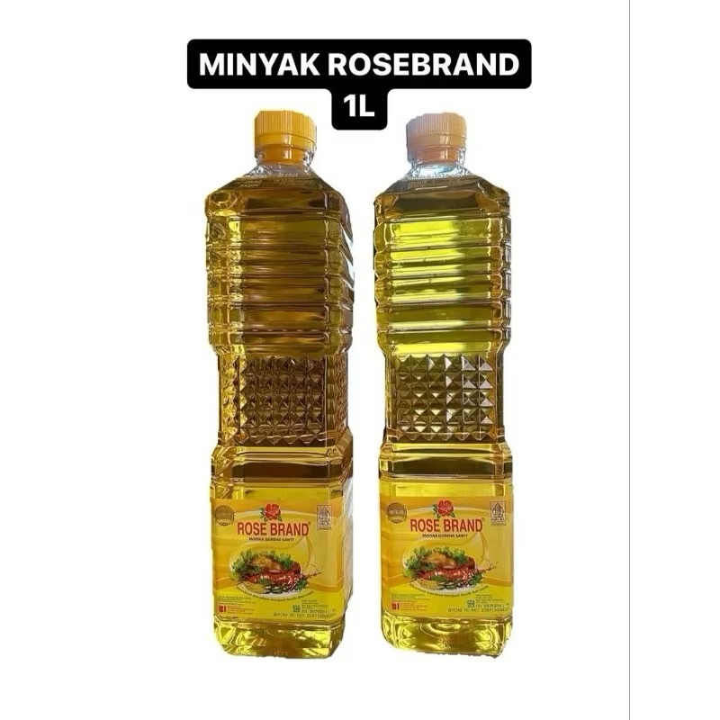 

Minyak Goreng Rose brand 1 liter kemasan botol