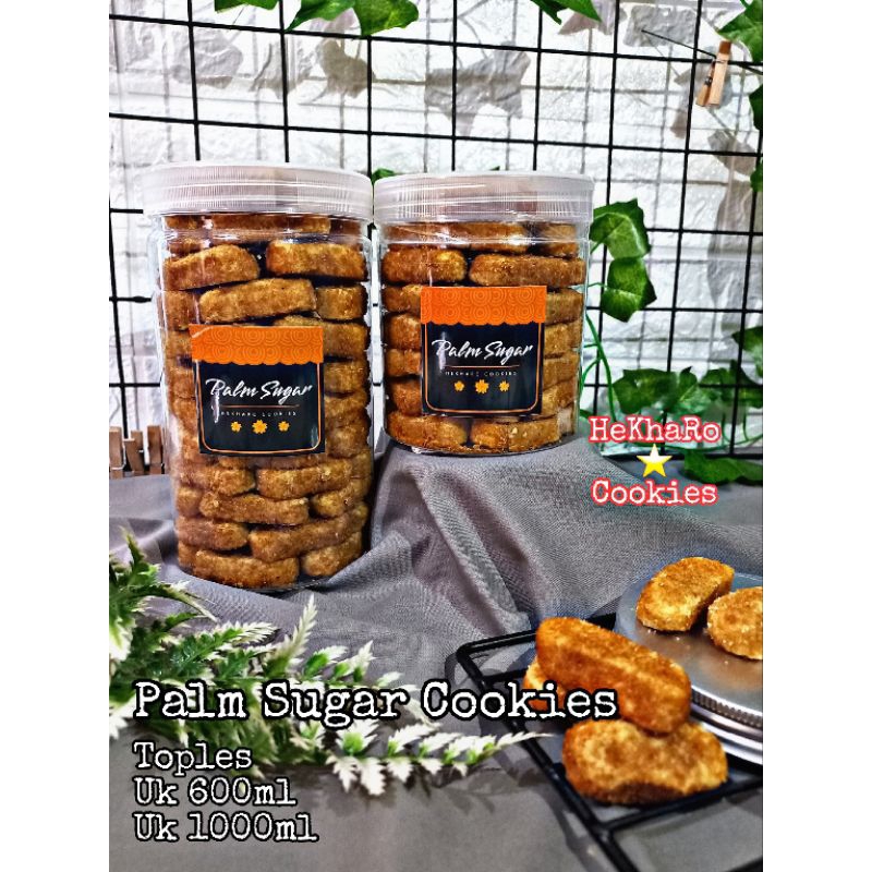 

Kue Lebaran Palm Sugar Cookies Hekharo Cookies Ukuran Toples 600ml