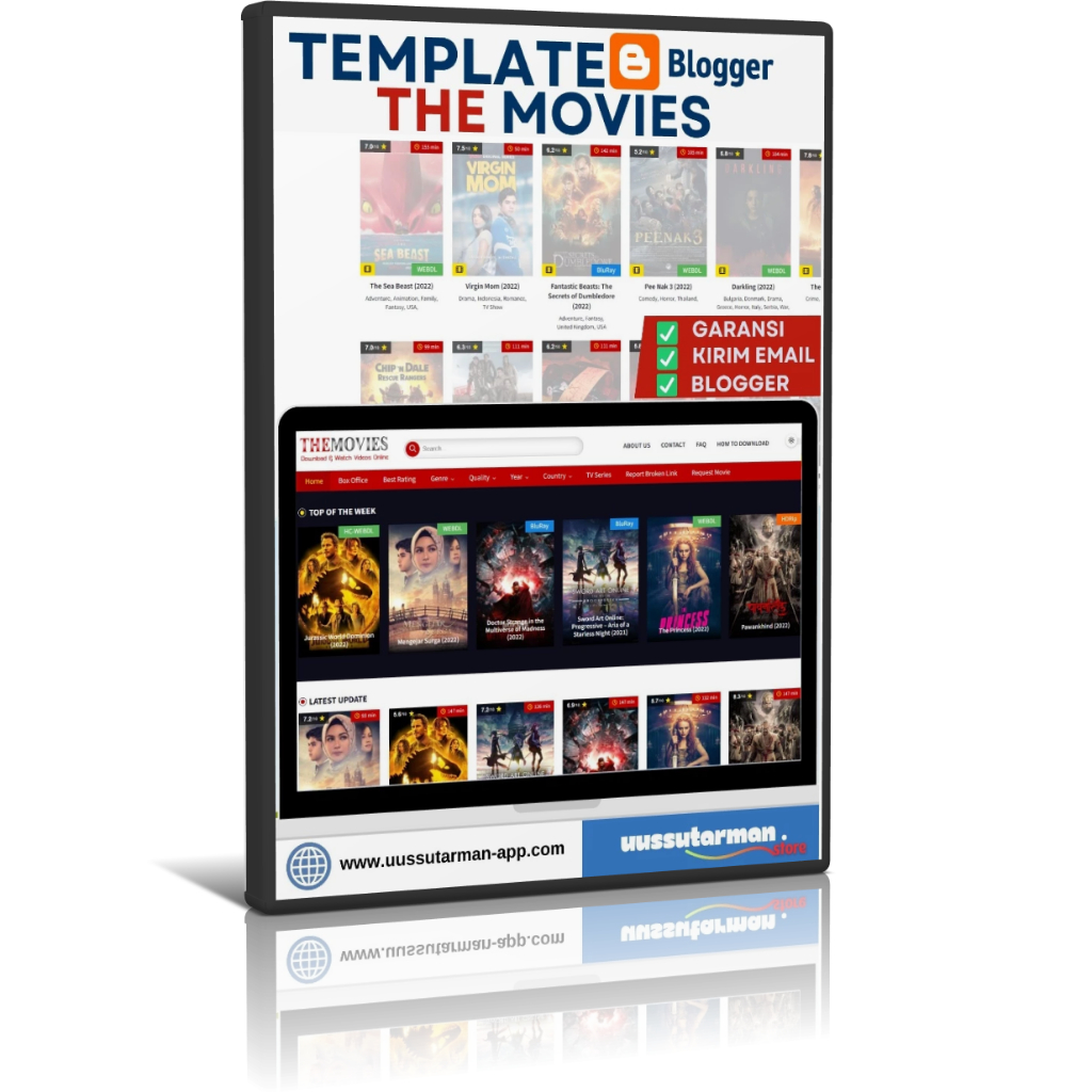 Template Blogger Premium Themovies Download & Watch Online