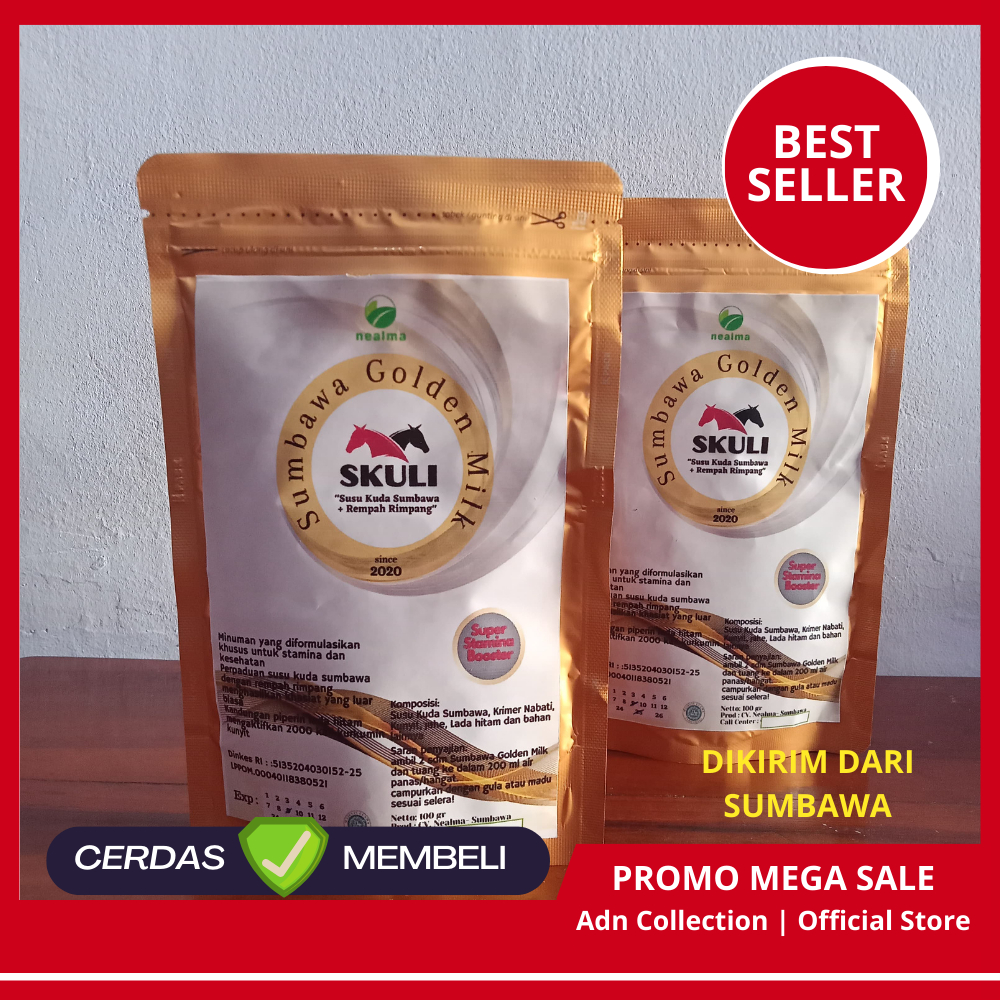 

PROMO Susu Kuda Liar Sumbawa Lombok ASLI 100% Bubuk 100 Gram Susu Tulang Sendi | Duzi Pure Purehorse