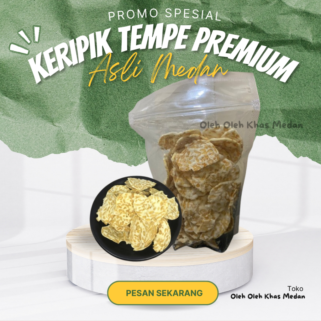 

KERIPIK TEMPE | KERIPIK TEMPE CRISPY | KERIPIK KACANG KEDELAI | KERIPIK TEMPE KRIUK OLEH-OLEH MEDAN