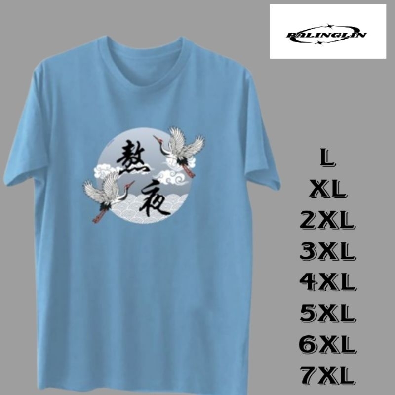 KAOS JUMBO PRIA WANITA- Kaos Jumbo Big Size Premium Katun Combed 30s