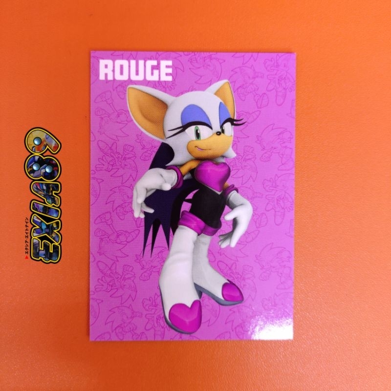 Sonic The Hedgehog Official Trading Card Collection 34 - Rouge (The Emerald Club)