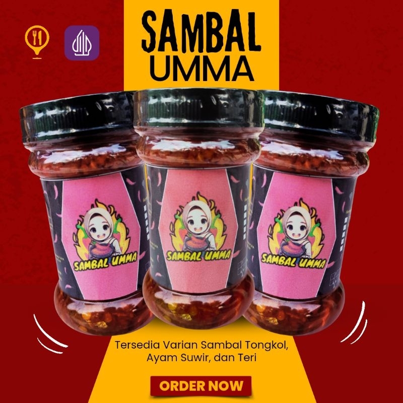 

Sambal Paket Bundling - Sambal Tongkol Teri Ayam Suwir