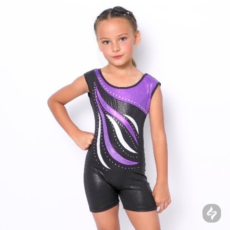 SAVASA - GYMNASTICS LEOTARD - Emma Purple