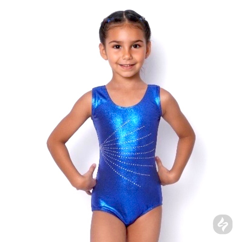 SAVASA - GYMNASTICS LEOTARD - Ava Blue