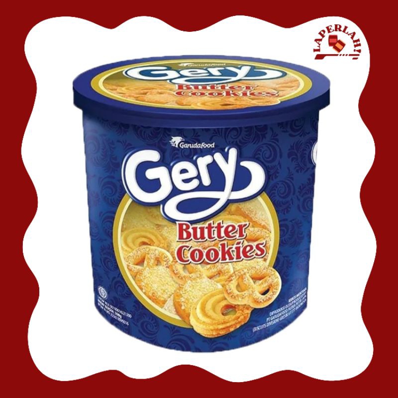 

Gery Butter Cookies Bucket 300g / promo jajan snack kaleng lebaran / LaperLah!