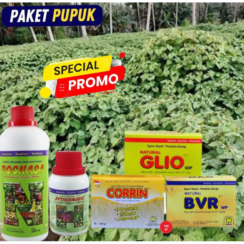 Paket Pupuk Organik Nasa dan Pestisida Organik Nasa