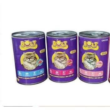 

Bolt Wet Food Kucing Kaleng 400 gram