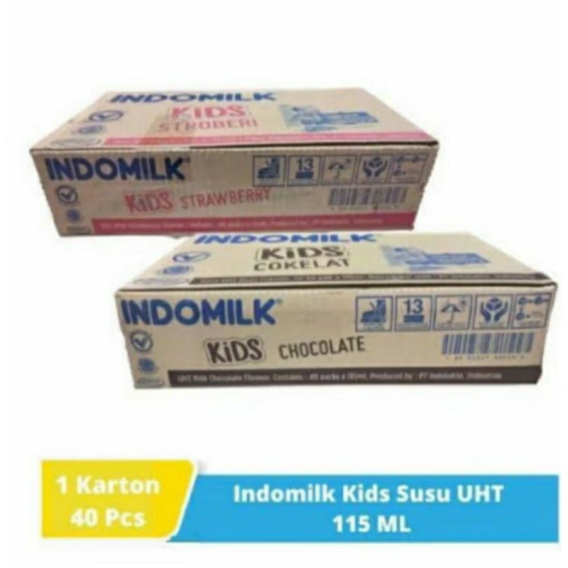 

Indomilk Susu UHT 115ml isi 40 pcs