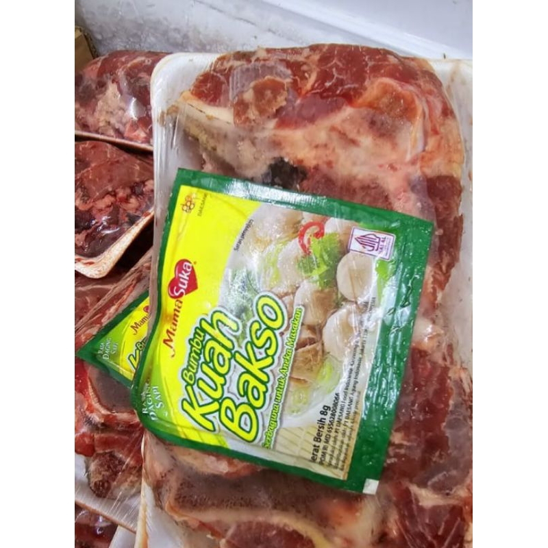 

Makanan segar beku iga sapi segar