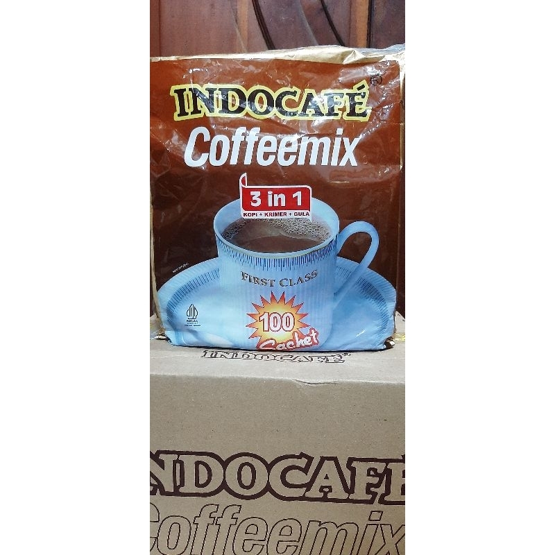 

indocafe coffeemic isi 100 sachet 1 pack