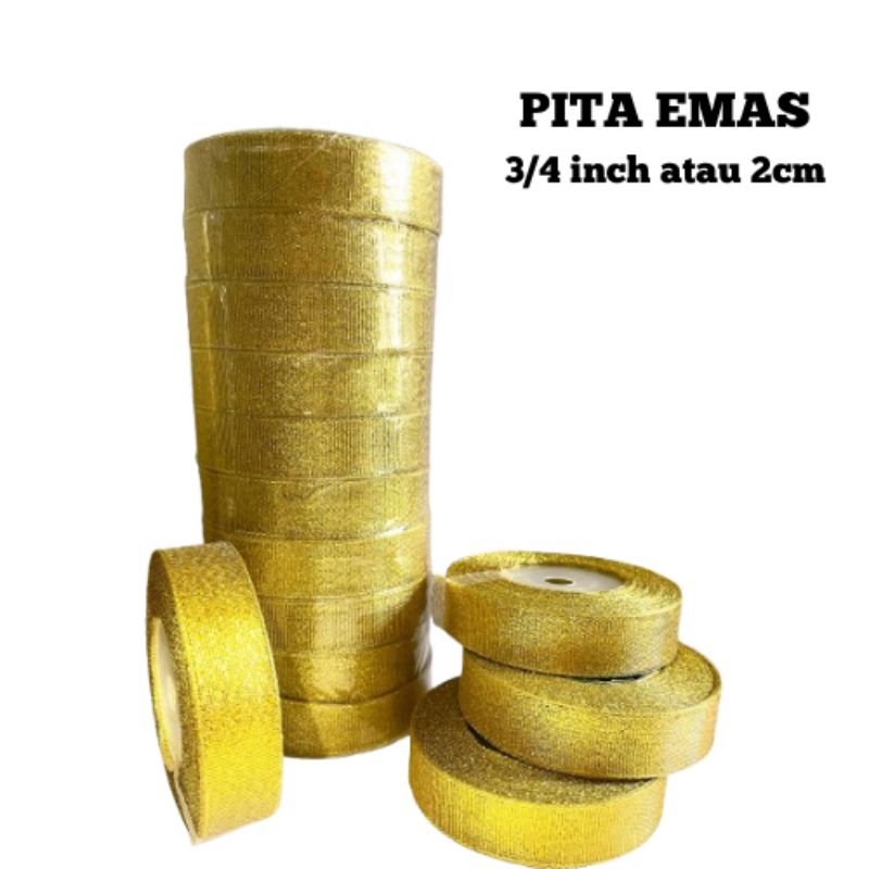 

PITA EMAS 3/4 INCH ATAU 2CM | PITA EMAS ROLL 2CM