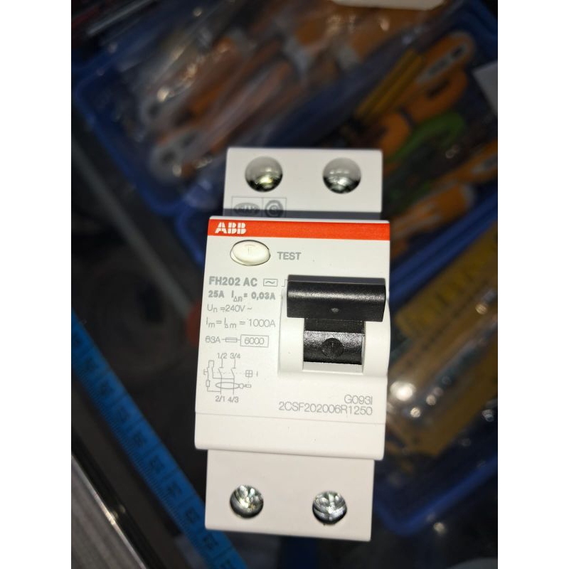 ELCB Rccb ABB 2pole FH202