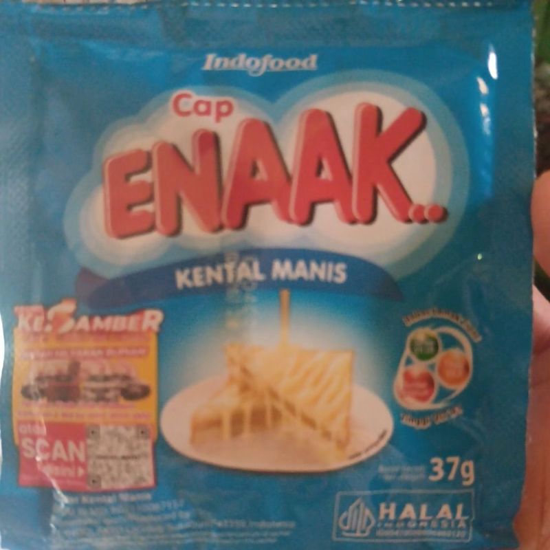 

susu kental manis cap enak 1pack isi 6 saset