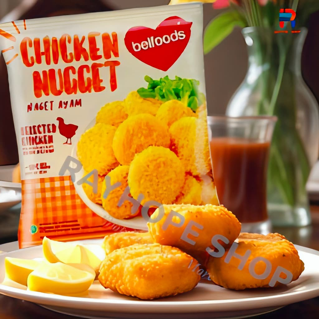 

PROMO Frozen Food Makanan Beku Siap Saji Masak Goreng Chicken Nugget Naget Daging Meat Ayam Bulat Bulet Belfoods Belfood 500gr 500 gr gram Murah Termurah Ide Jualan UMKM Viral Kekinian Horeca Horeka Sahur Lebaran Puasa Natal Gorengan Renyah Krispy Enak