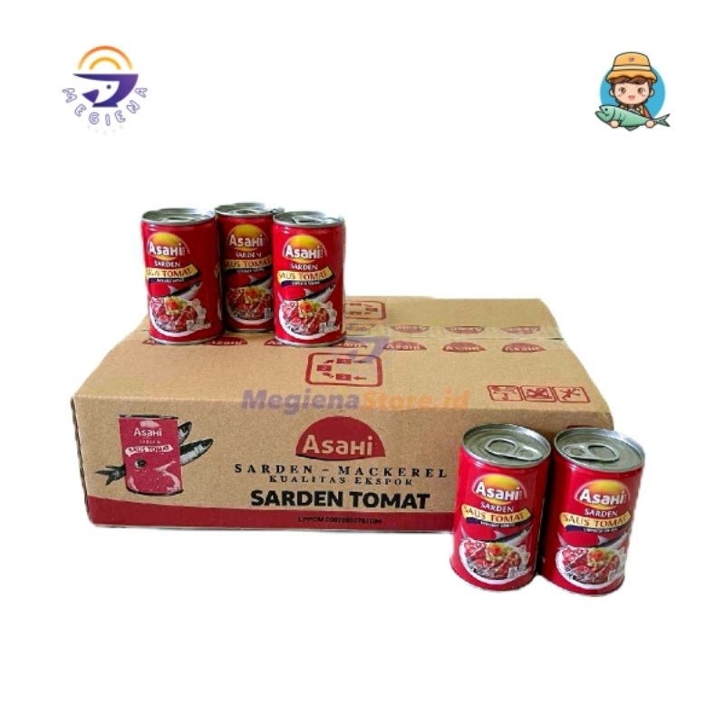 

Asahi Sarden Saus Tomat Mackerel 155 gr