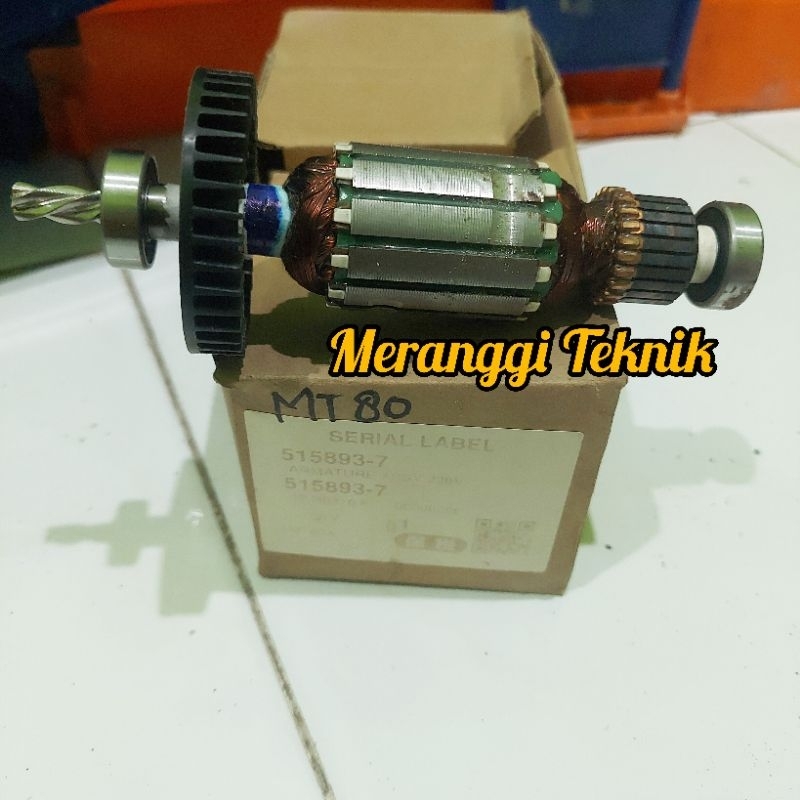 id3875 Armature angker bor Maktec MT80 MT 80 Original