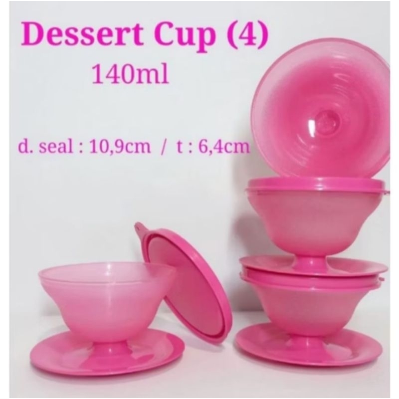 dessert cup tupperware