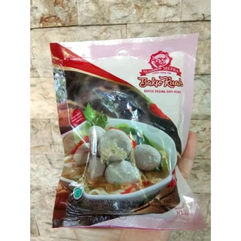 

Bakso kuah 104gr by Sumber Selera