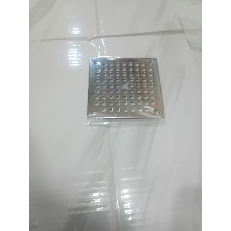 Tutup Floor Drain Saringan Got Plat Kuningan / FD Plat / Floor Drain Plat