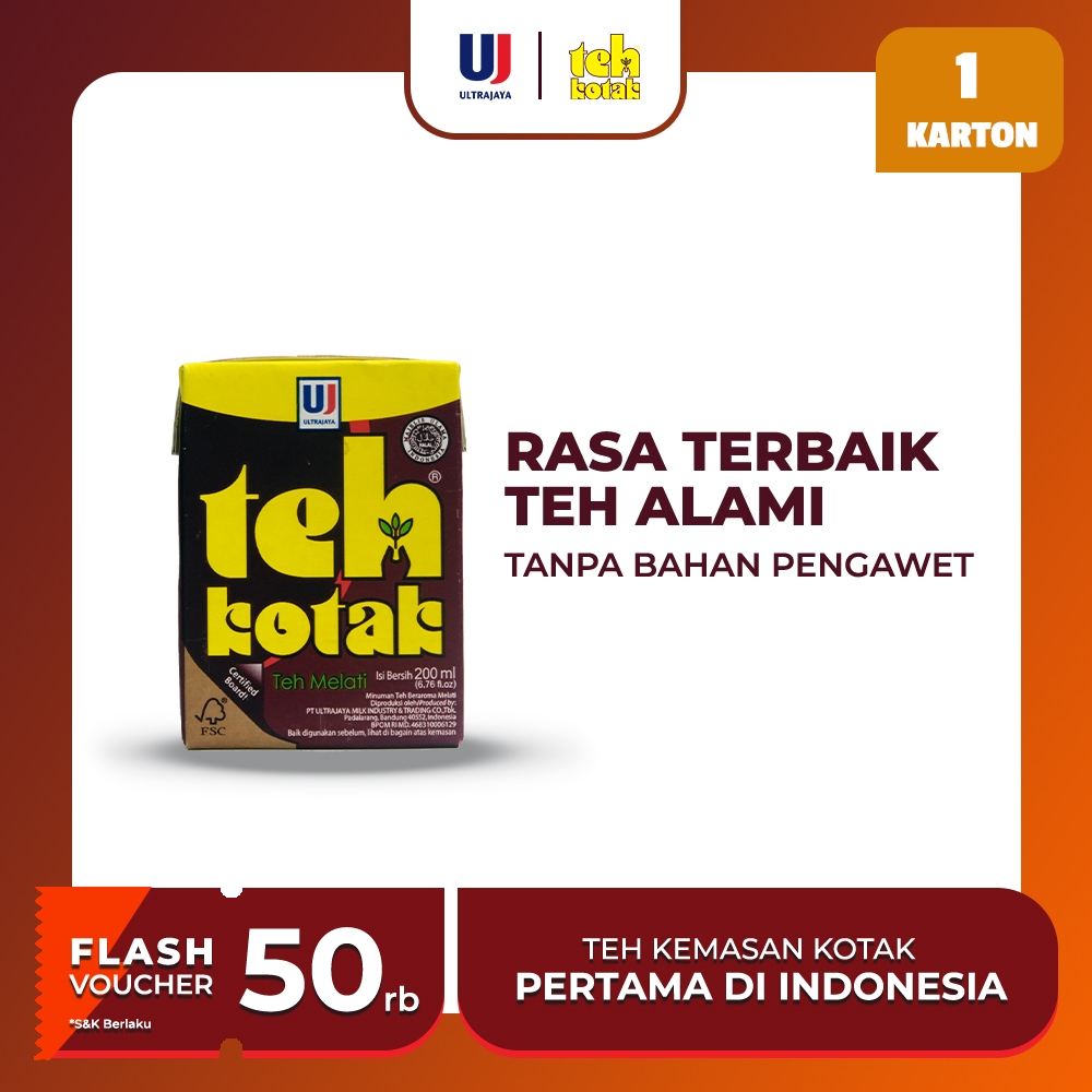 

Teh Kotak Jasmine Regular 200 ml