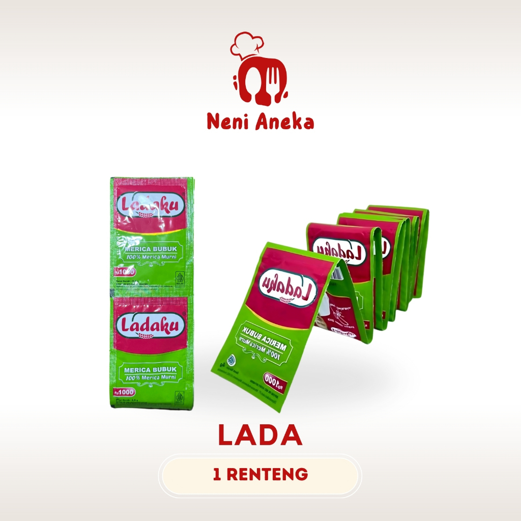 

LADAKU Merica Bubuk - 1renteng (12 sachet)