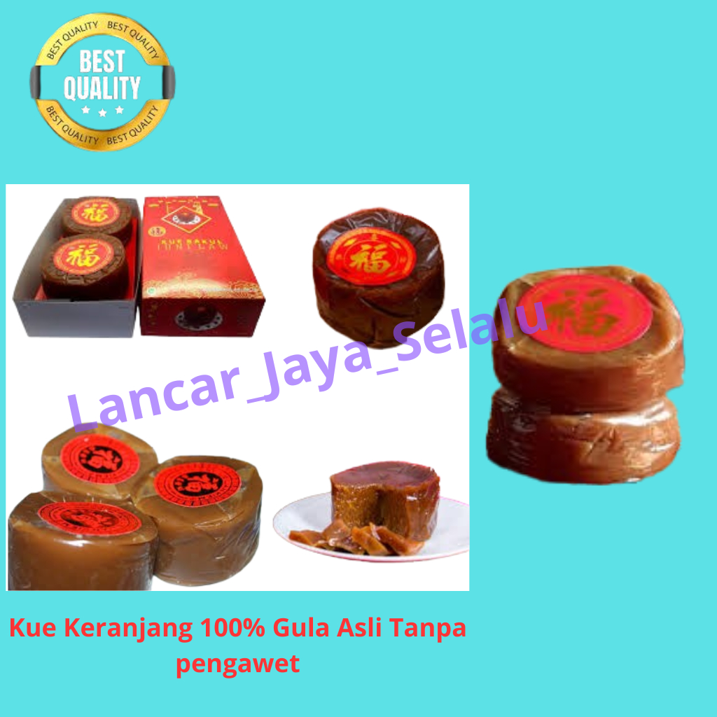 

Kue Keranjang Asli 100% Gula Murni Tanpa Pengawet