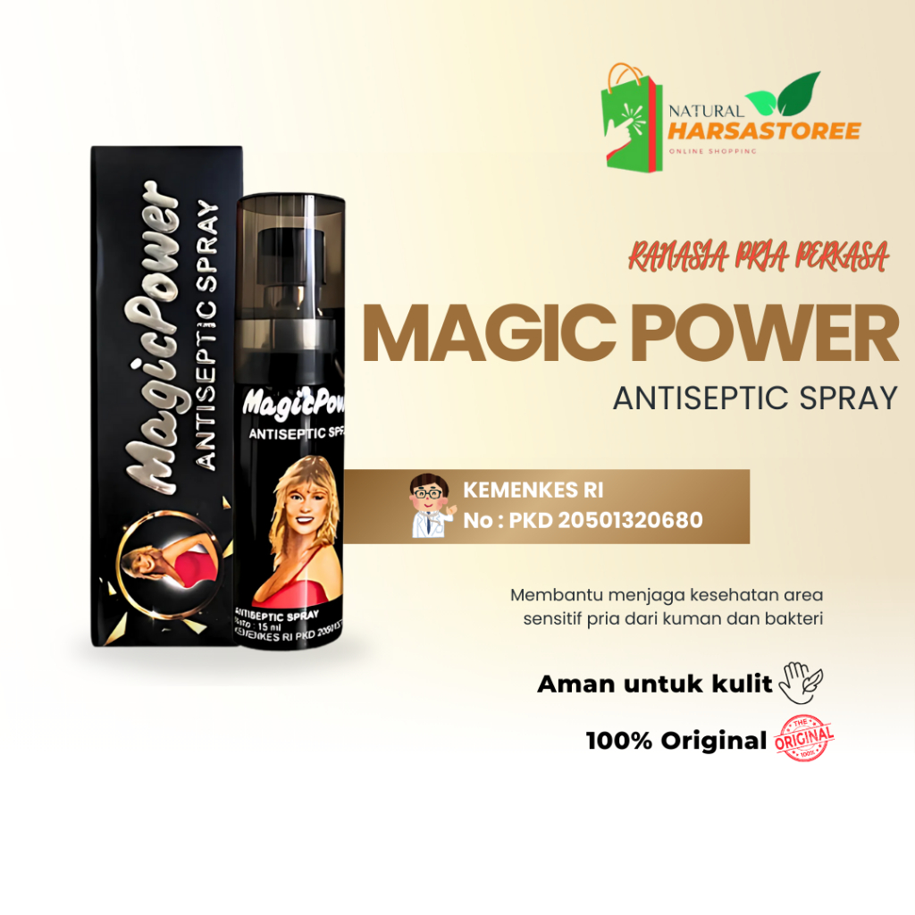 Tisu Mejik Antiseptic Spray Isi 15ml Magic Power Original