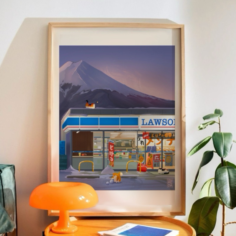 

Lawson Cats - A4 Art Print | CallMeCia