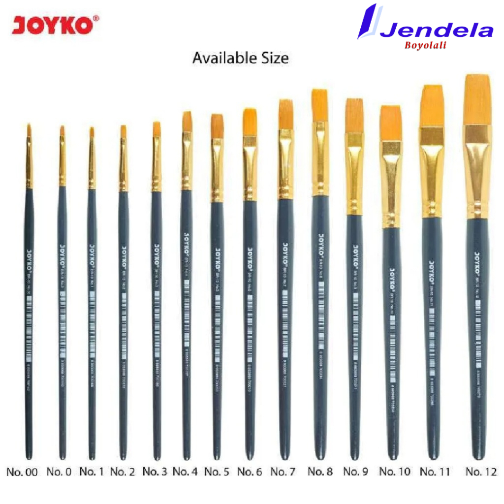 

Brush Kuas Cat Air Cat Minyak Lukis Acrylic Joyko BR-10