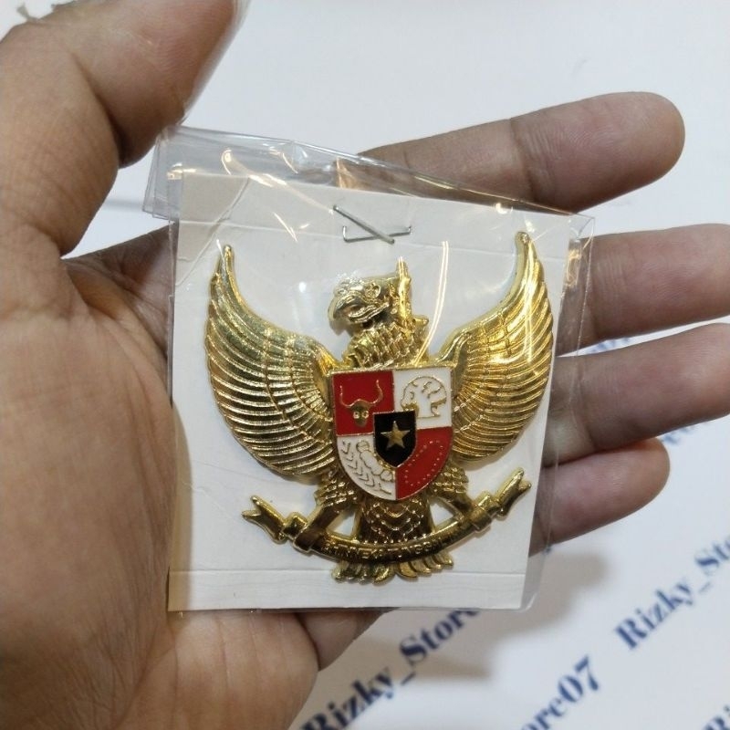 PIN emblem Garuda cor/garuda timbul