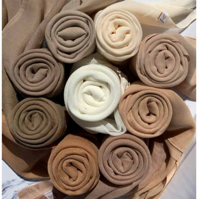 Arsytle_Paris Jadul Varisha Nude Series/Jilbab Segiempat Paris/Varisha Paris/ RedRose/Kayla
