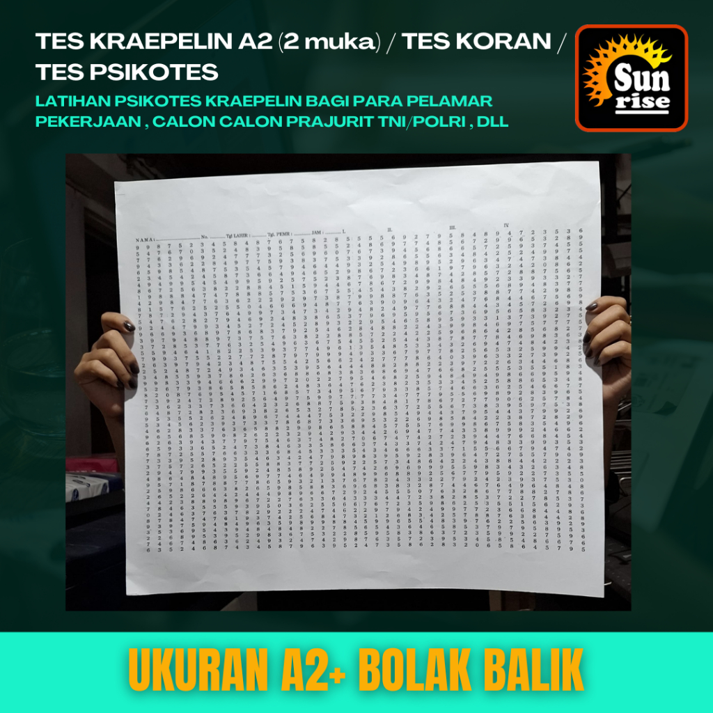 

TES PAULI A2 / TES KORAN / 2 MUKA