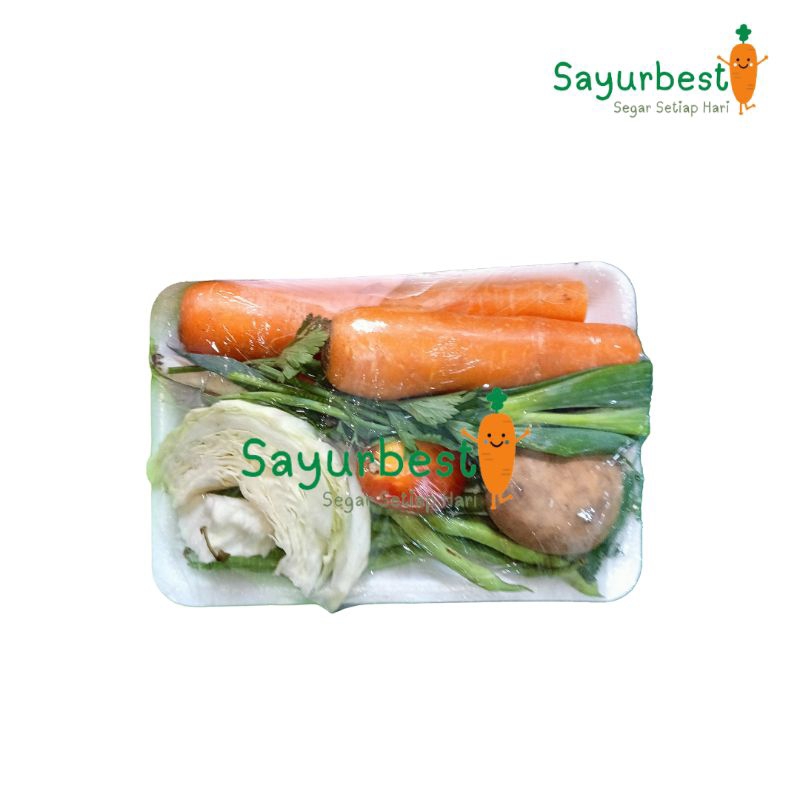 

Aneka Paket Sayur Belum Dikupas Potong