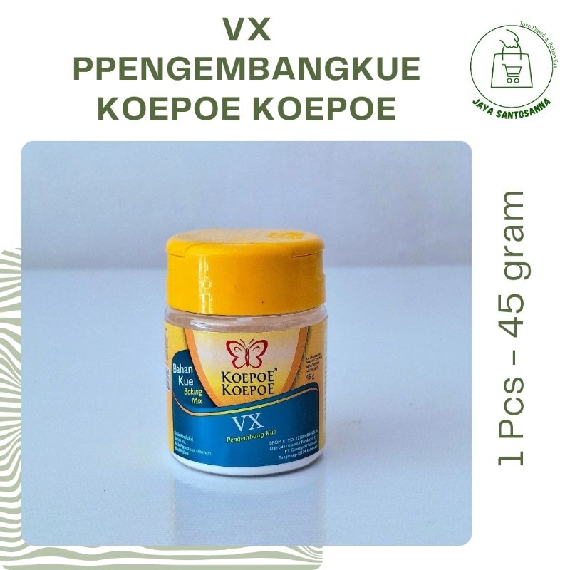 

Pengembang Kue VX | Koepoe Koepoe 45 gram