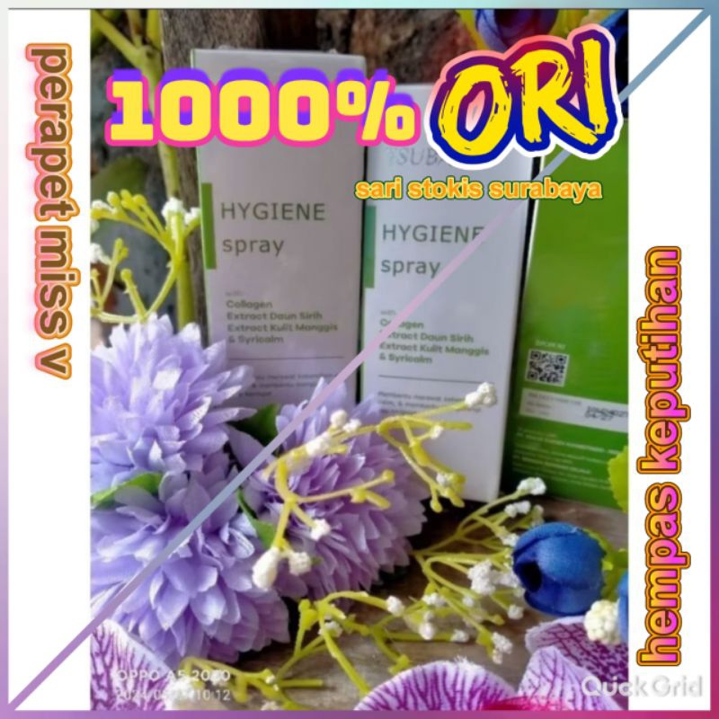 HYGIENE SPRAY ( perapet Miss v ) KEPUTIHAN GATAL GATAL MISS V EXP.2027