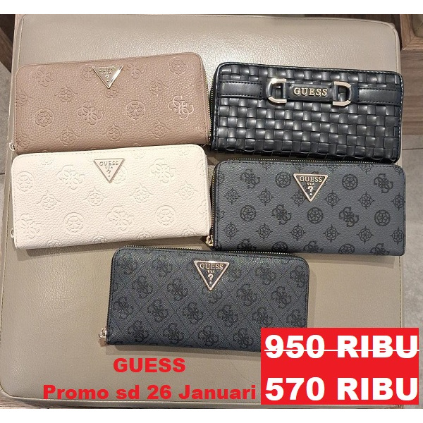 Dompet Wanita Guess original store 100% CLASSIC LOGO
