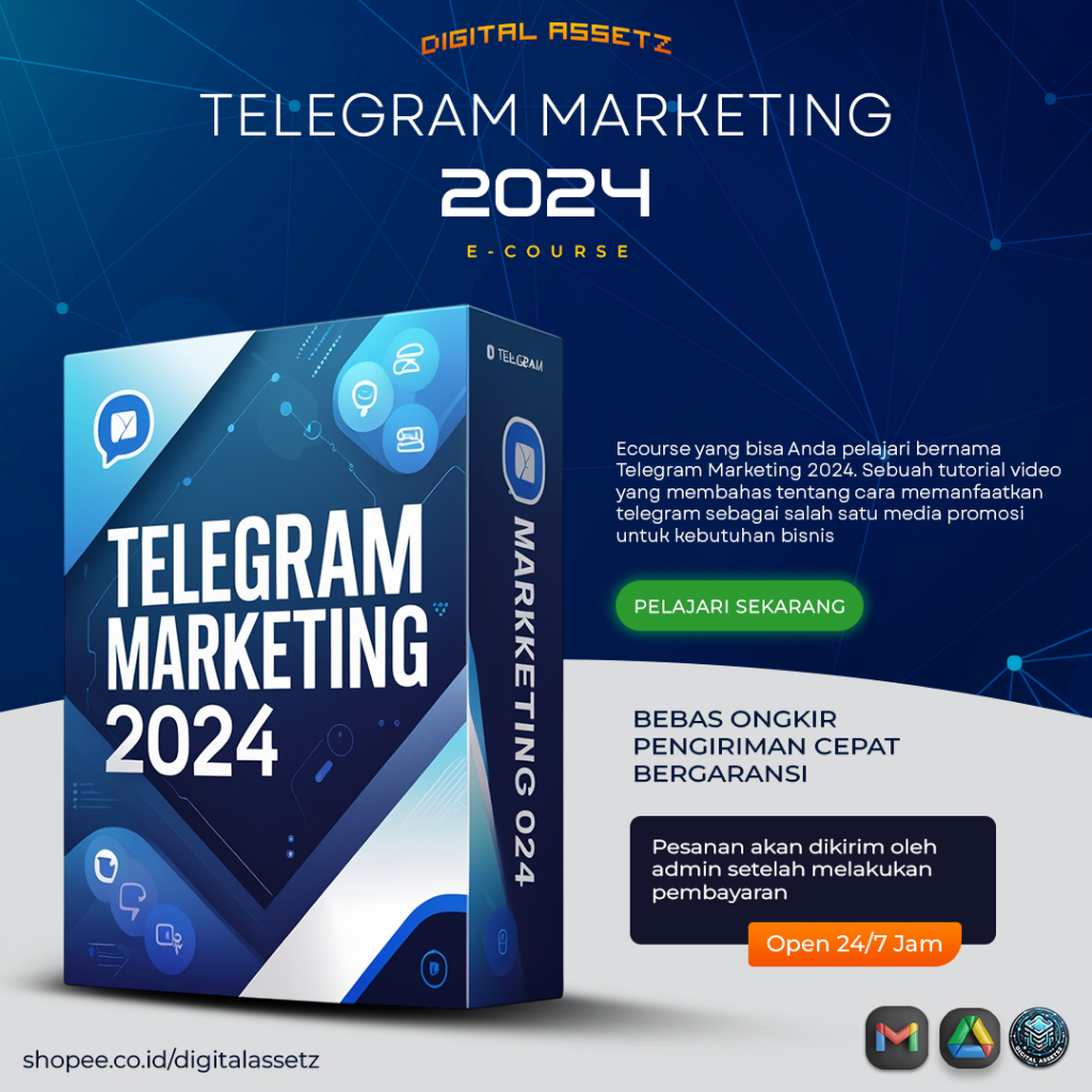 [JL55] TELEGRAM MARKETING 2024 - Jadikan Telegram Sebagai Media Promosi untuk Bisnis
