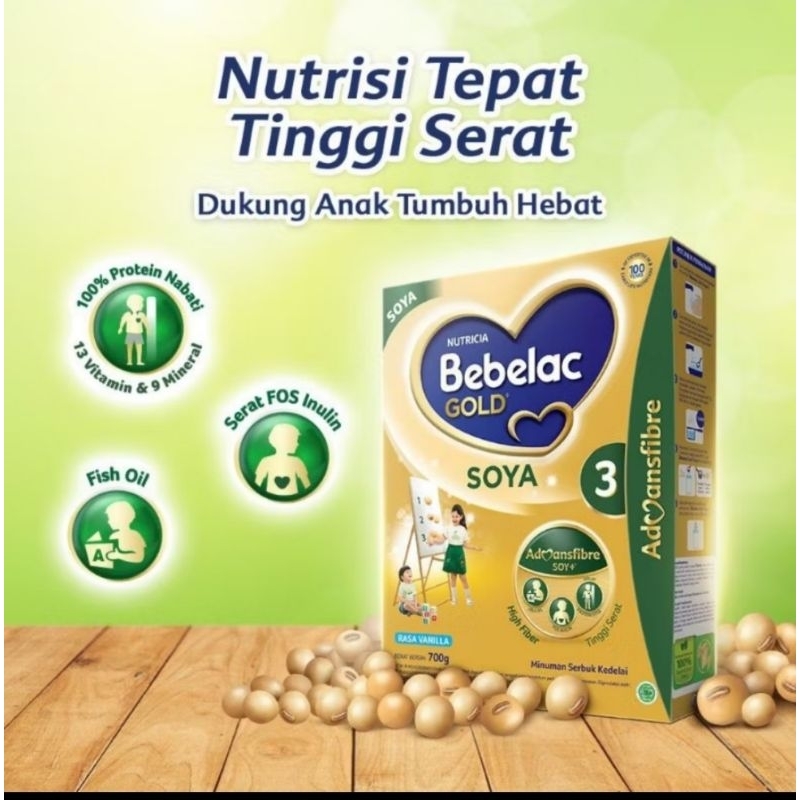 

Bebelac Gold Soya 3 Vanila 700gr