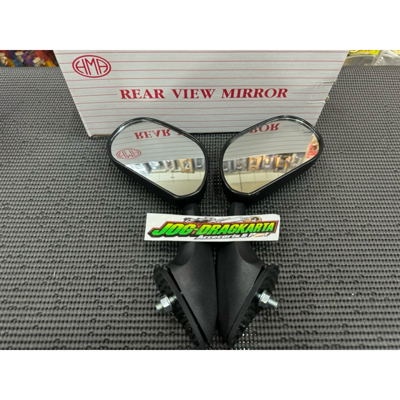 Spion SSR E10 Mirror Assy Ninja SSR E10 Bejita Merk HMA HM Auto Part Original Thailand bisa di aplik