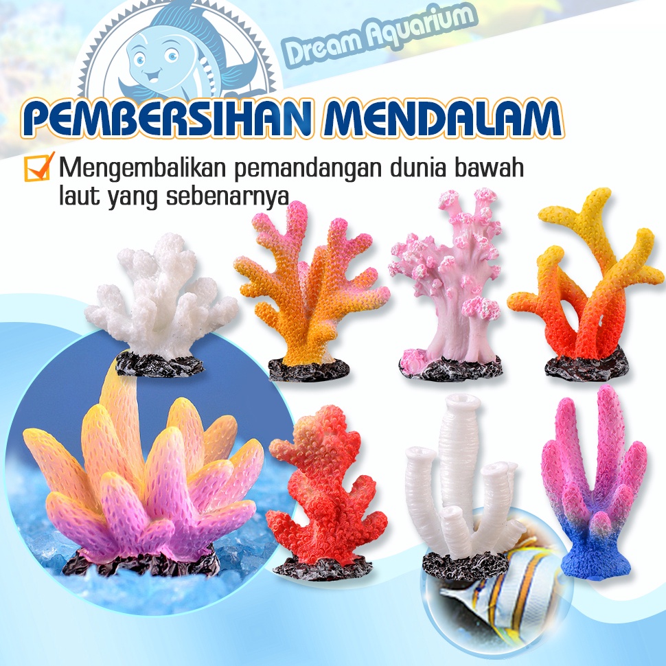 Tren Hiasan aquarium karang buatan karang buatan aquarium dekorasi aquarium karang buatan karang bua