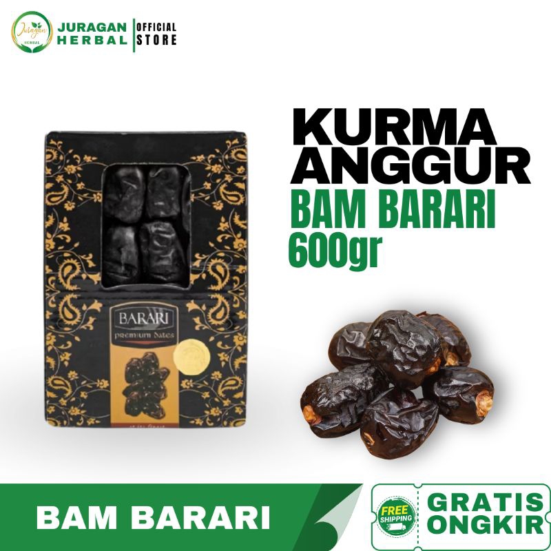 

Kurma Barari Premium Dates 600 gr