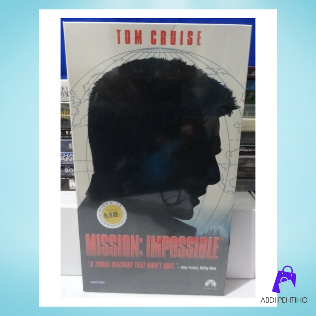 VCD FILM  MISSION IMPOSSIBLE - Segel
