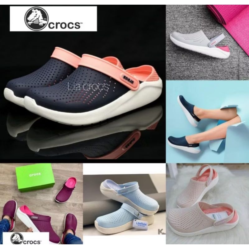 sandal Crocs clog literide /sandal literide Crocs/sandal Crocs literide woman GK