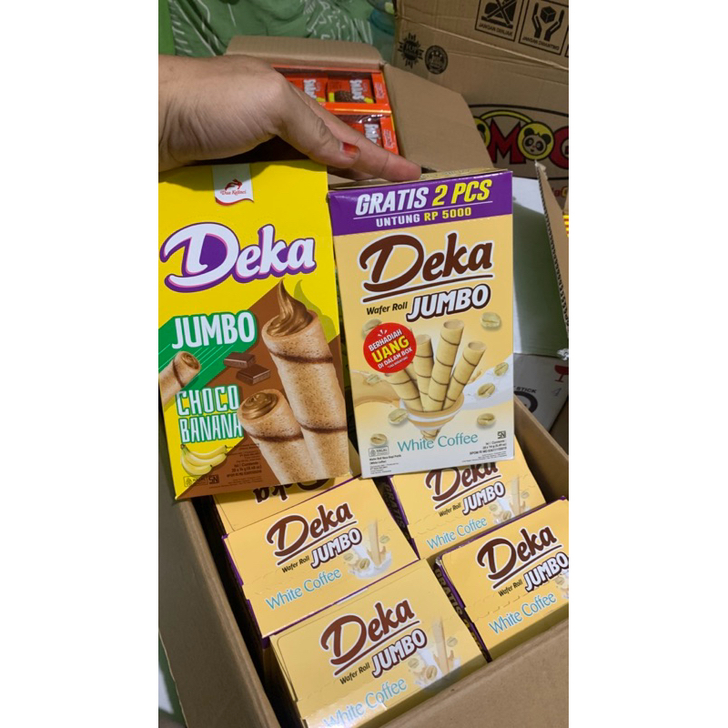 

Deka Jumbo Varian rasa 1 Box isi 20